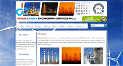 Desktop Screenshot of digitalenergy-group.com